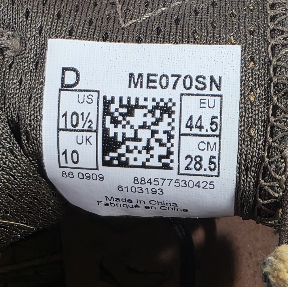 New Balance ME070SN Eco Friendly Lightweight Hiking/Trail Running Sneaker. 10.5 - Picture 7 of 12